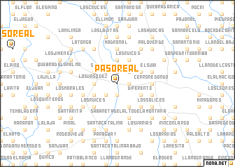 map of Paso Real