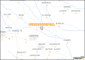 map of Paso San Rafael