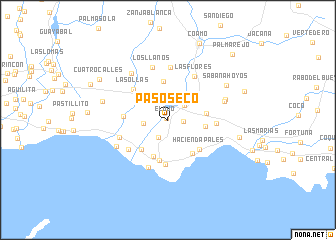 map of Paso Seco