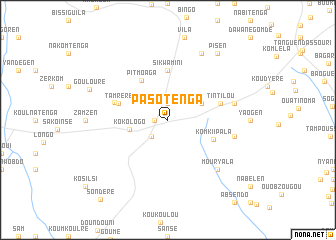 map of Pasotenga