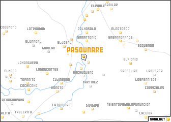 map of Paso Unare