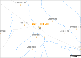 map of Paso Viejo