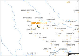 map of Paso Viejo