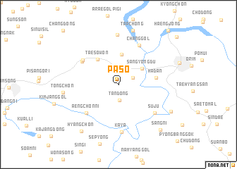 map of P\