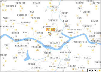 map of P\