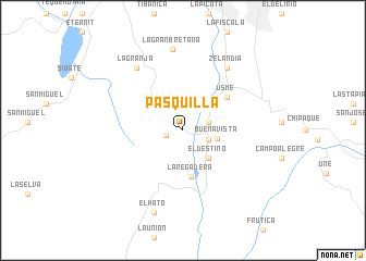 map of Pasquilla