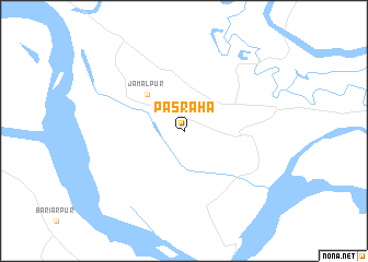 map of Pasrāha