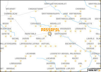 map of Passafol