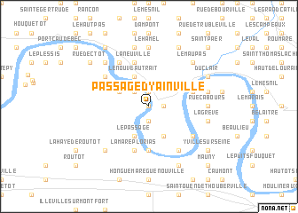 map of Passage dʼYainville