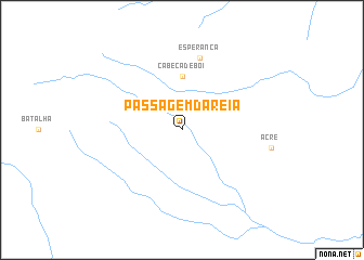 map of Passagem dʼAreia