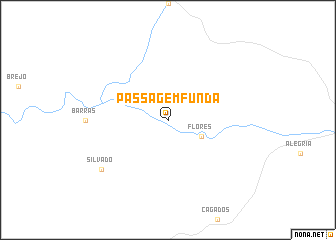 map of Passagem Funda