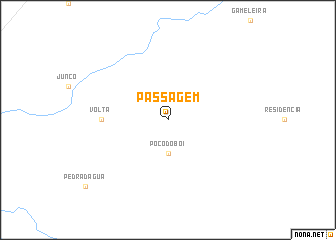 map of Passagem