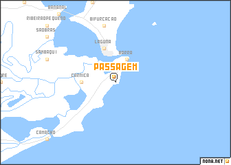 map of Passagem