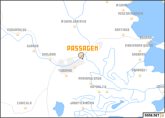 map of Passagem