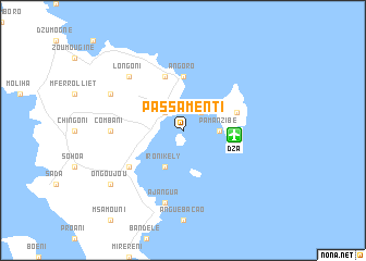 map of Passamenti