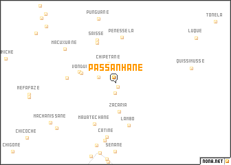 map of Passanhane