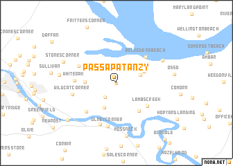 map of Passapatanzy