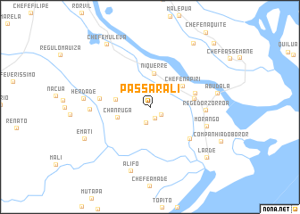 map of Passarali