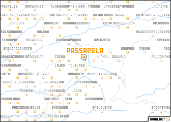 map of Passarela