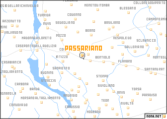 map of Passariano