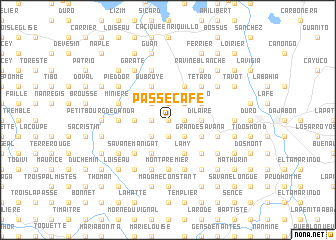 map of Passe Café