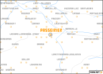 map of Passeirier