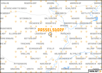 map of Passelsdorf