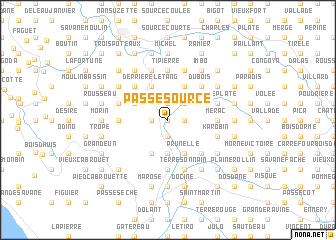 map of Passe Source