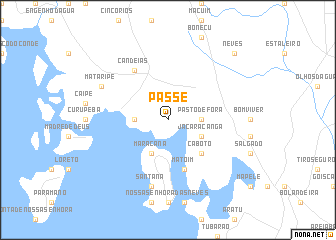 map of Passé