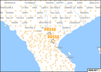 map of Passe