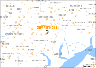 map of Passi Challi
