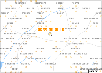 map of Passi Ndialla