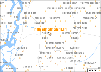 map of Passi Ndinderlin