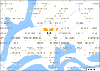 map of Passi Rip