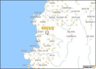 map of Passis