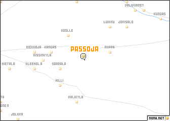 map of Passoja