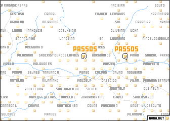 map of Passos