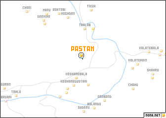 map of Pas Tam