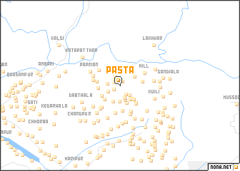 map of Pasta