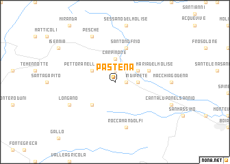 map of Pastena