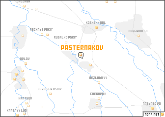 map of Pasternakov