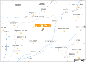 map of Pastezas