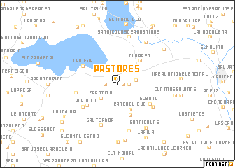 map of Pastores