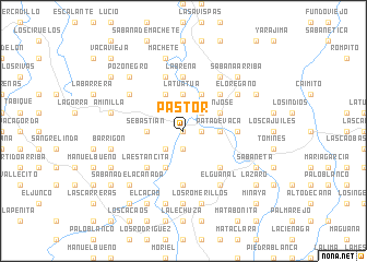 map of Pastor