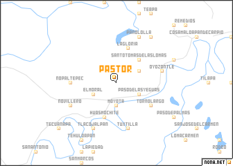 map of Pastor