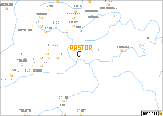 map of Pastor