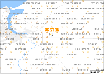 map of Pastow