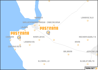 map of Pastrana