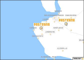 map of Pastrana