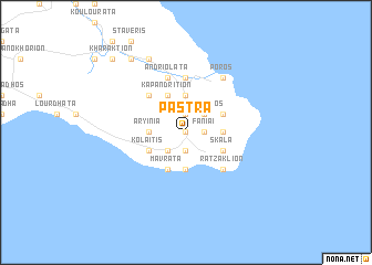 map of Pástra